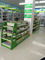 O supermercado das lojas arquiva a cremalheira do armazenamento comercial verde/cinzenta/alaranjada/rosa/azul